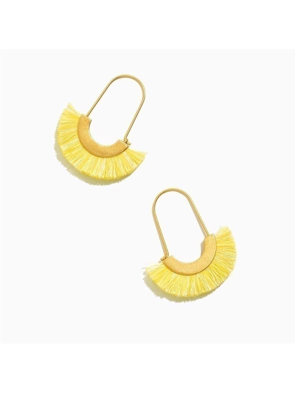 Madewell Arc Wire Fringe Earrings